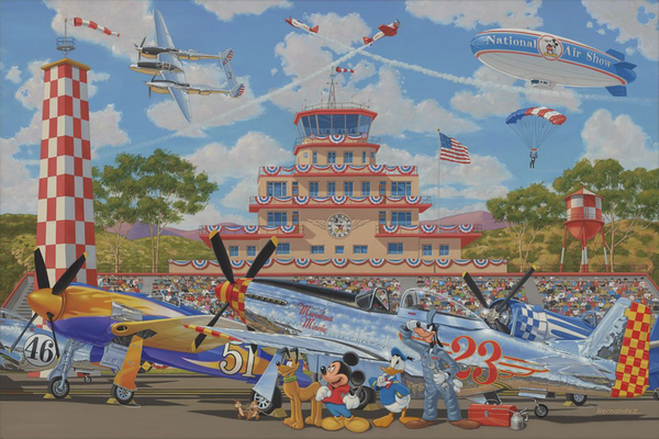 A Salute to the Sky - Michael Godard Art Gallery