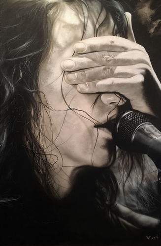 Eddie Vedder (Pearl Jam) - Pictures Have All Been Washed in Black - Michael Godard Art Gallery