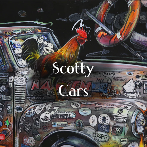 Scotty Ziegler Cars – Olive Vegas Gallery