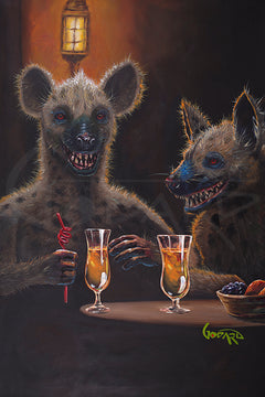 2 Hyenas Walk into a Bar – Olive Vegas Gallery