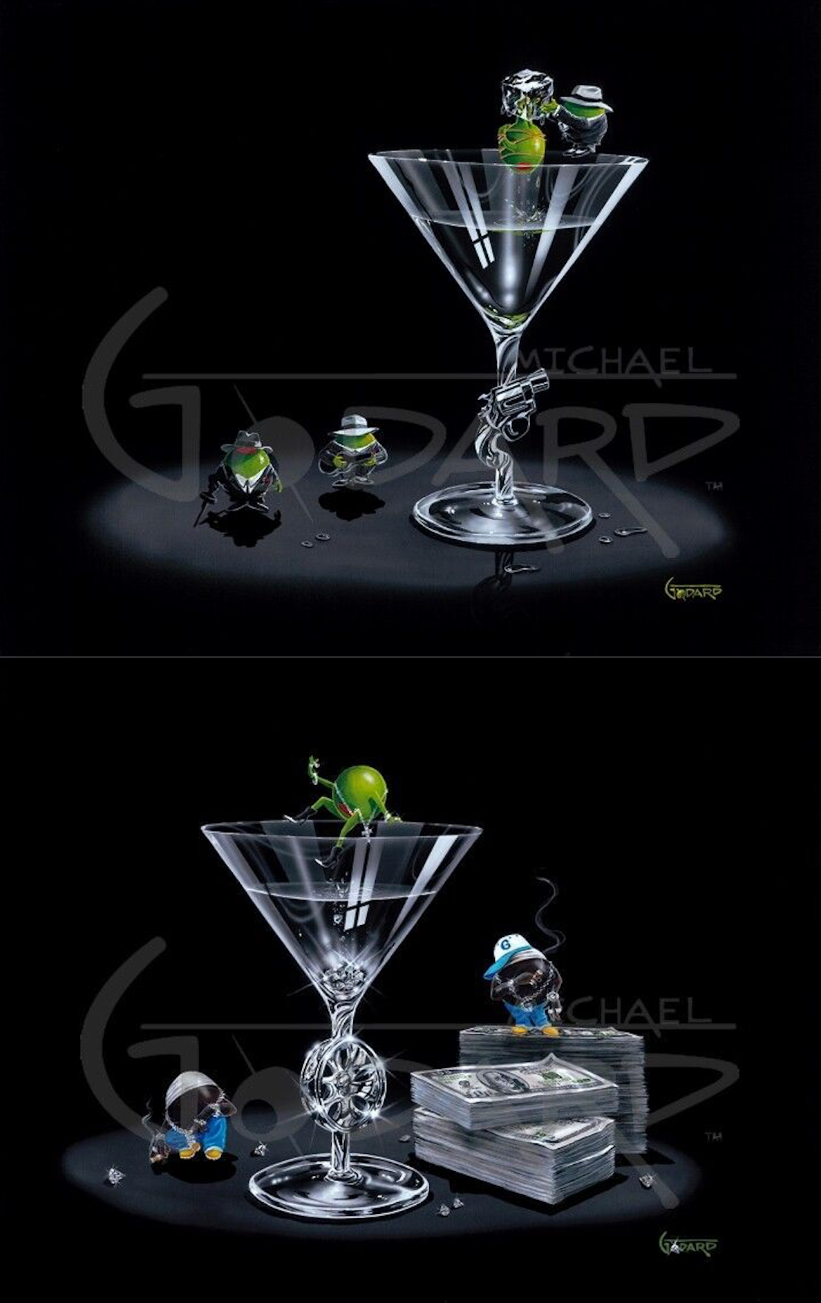 Gangster Martini Suite – Olive Vegas Gallery