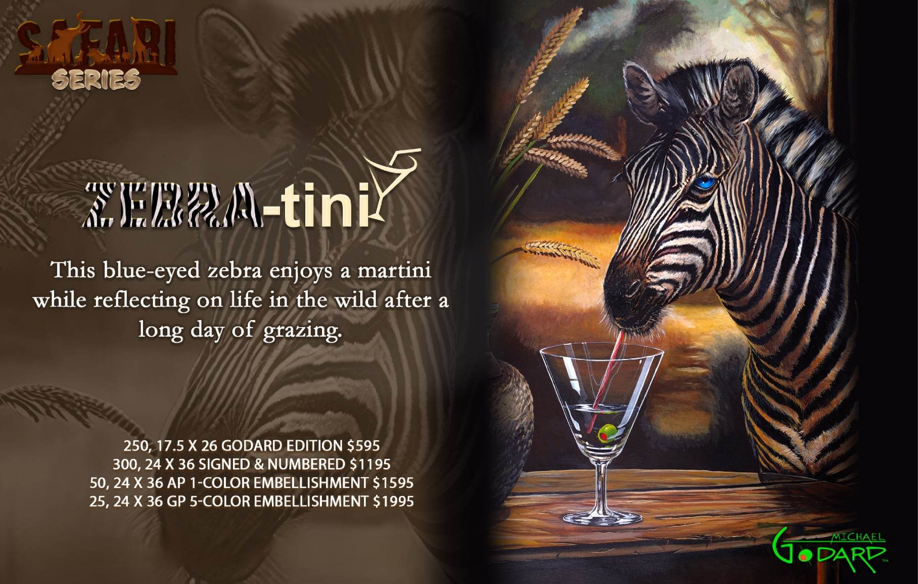 Zebra-tini – Olive Vegas Gallery