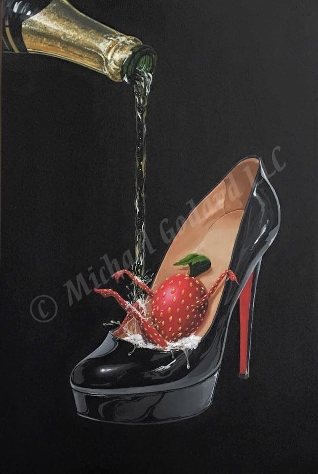 Champagne Shoe – Olive Vegas Gallery