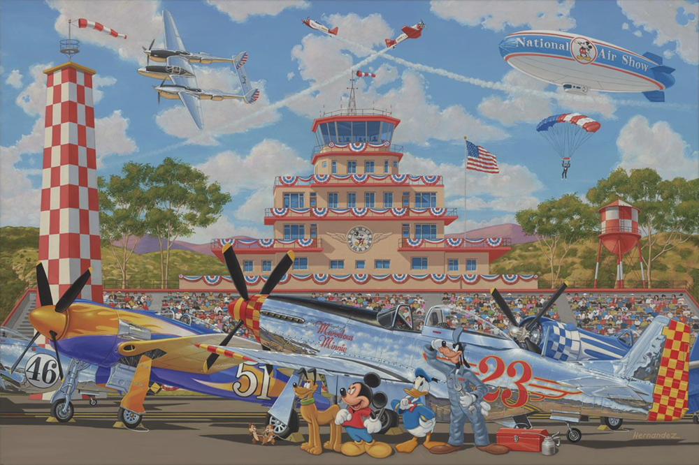 A Salute to the Sky - Michael Godard Art Gallery
