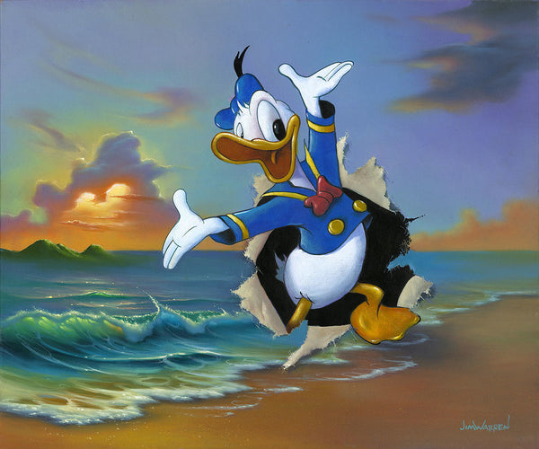 Donald's Grand Entrance - Michael Godard Art Gallery