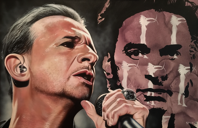 Dave Gaham (Depeche Mode) - I'm Not Looking For Absolution - Michael Godard Art Gallery