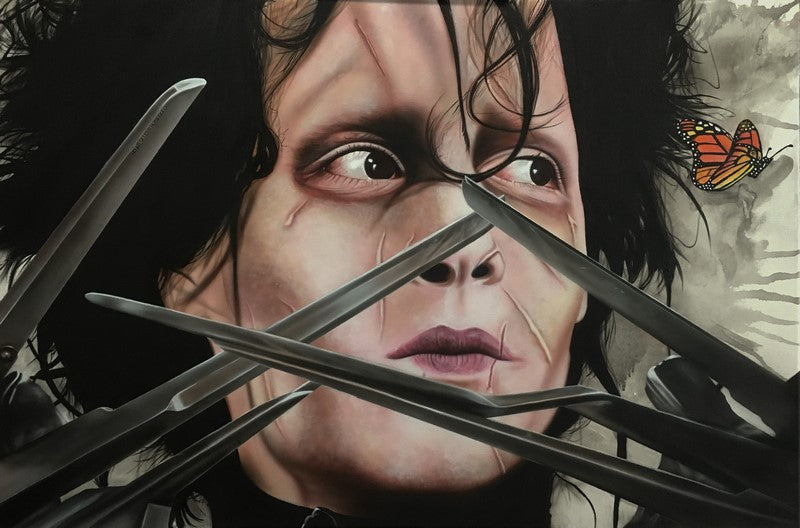 Edward Scissorhands - I Am Not Complete - Michael Godard Art Gallery