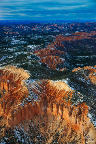 The Promontory- aerial fine art photography by Zedekiah