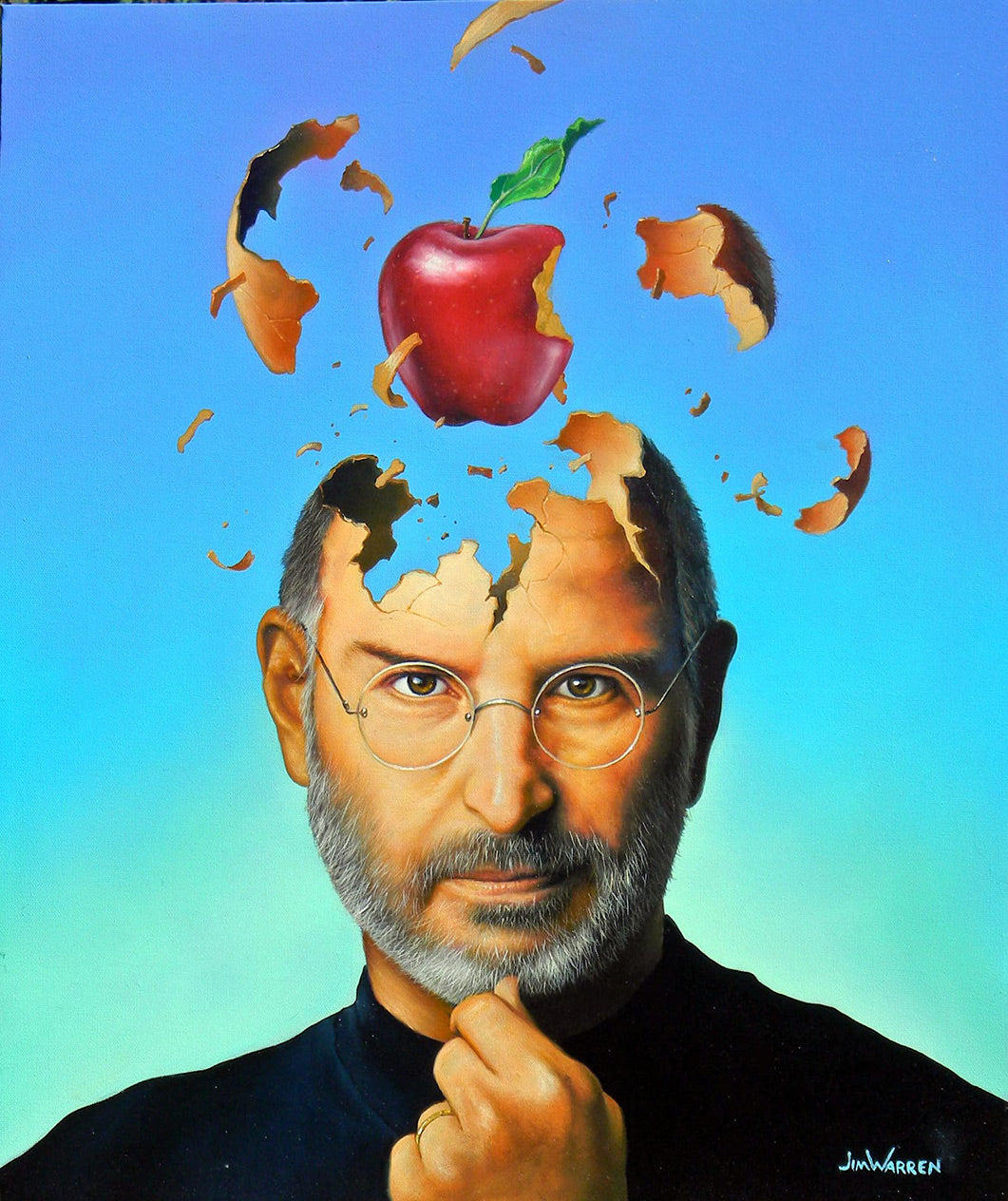 Steve Jobs Brainstorming – Olive Vegas Gallery
